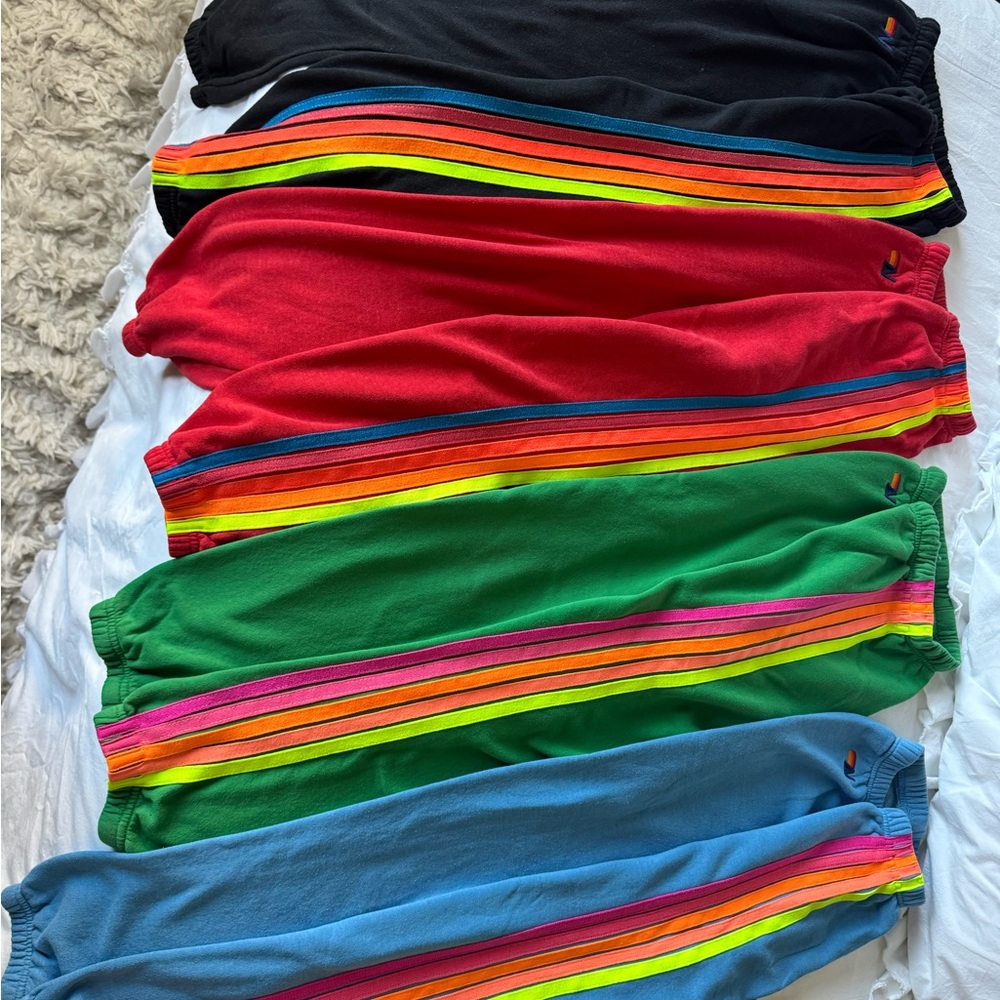 Aviator Nation Multicolor Sweatpant Bundle